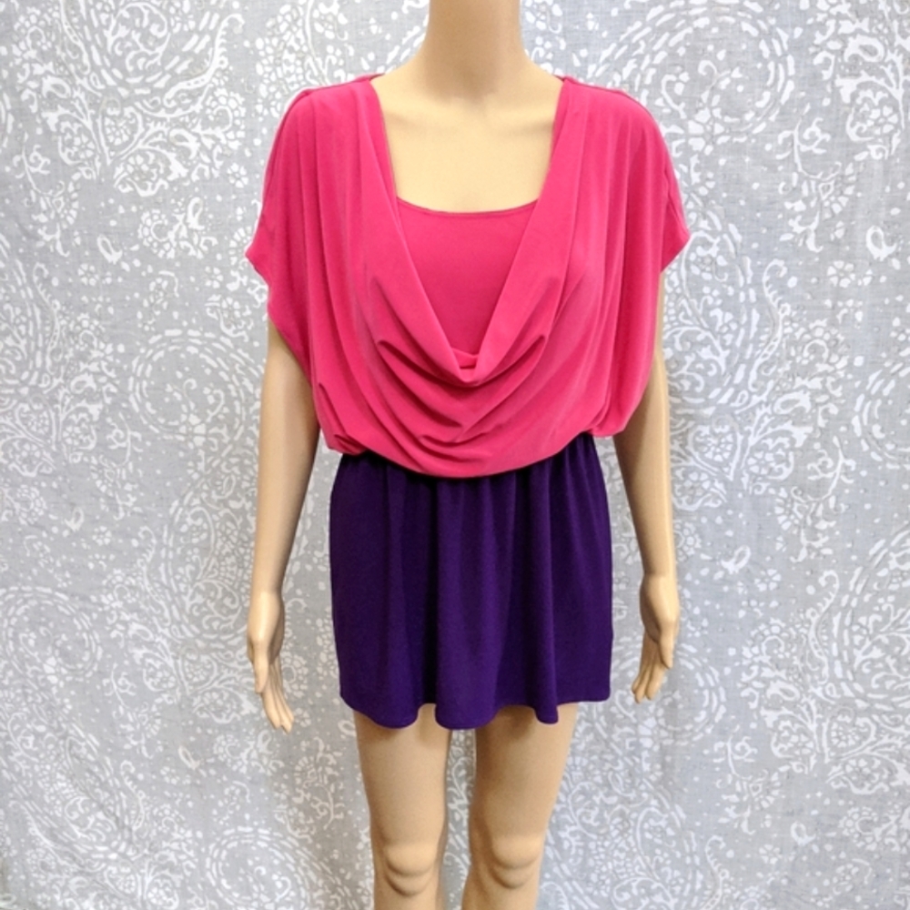 🌼3/$28🌼Annalee + Hope Pink and Purple Mini Dress